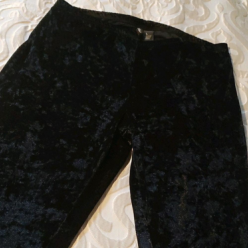 Soft thick black leggings